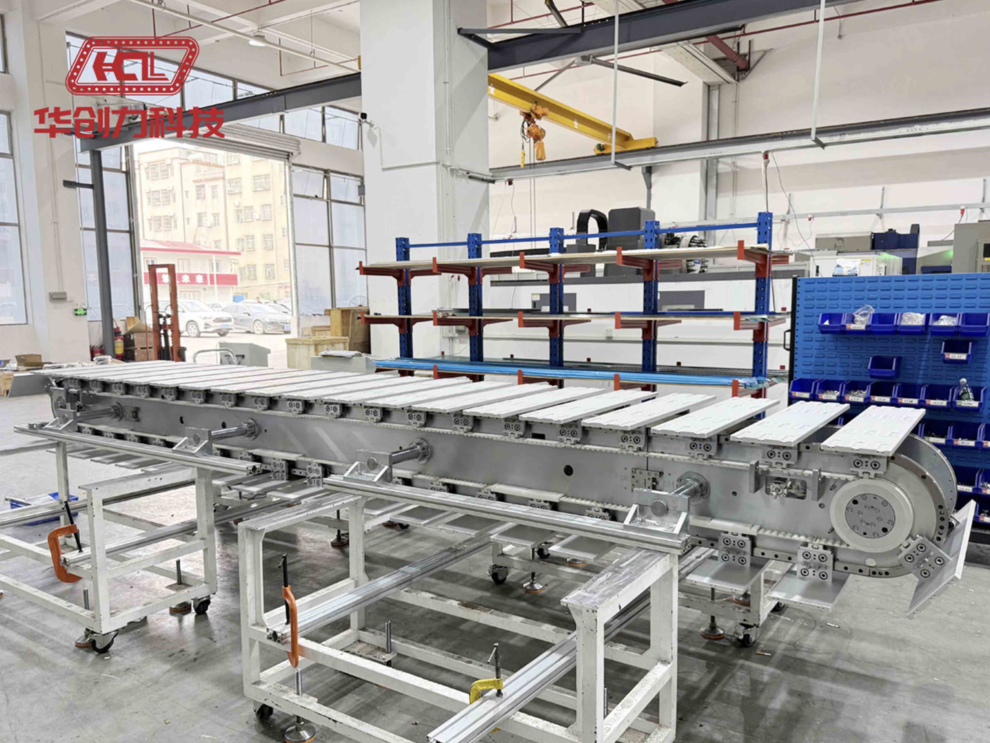 立式环形导轨循环线