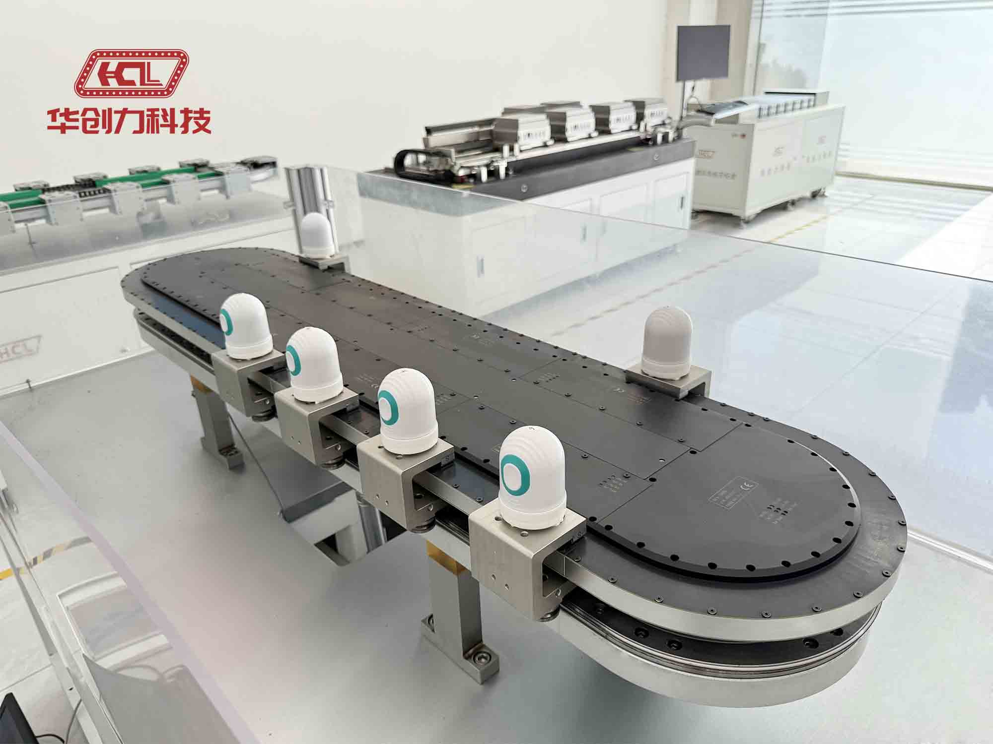 6工位高精度磁悬浮循环线