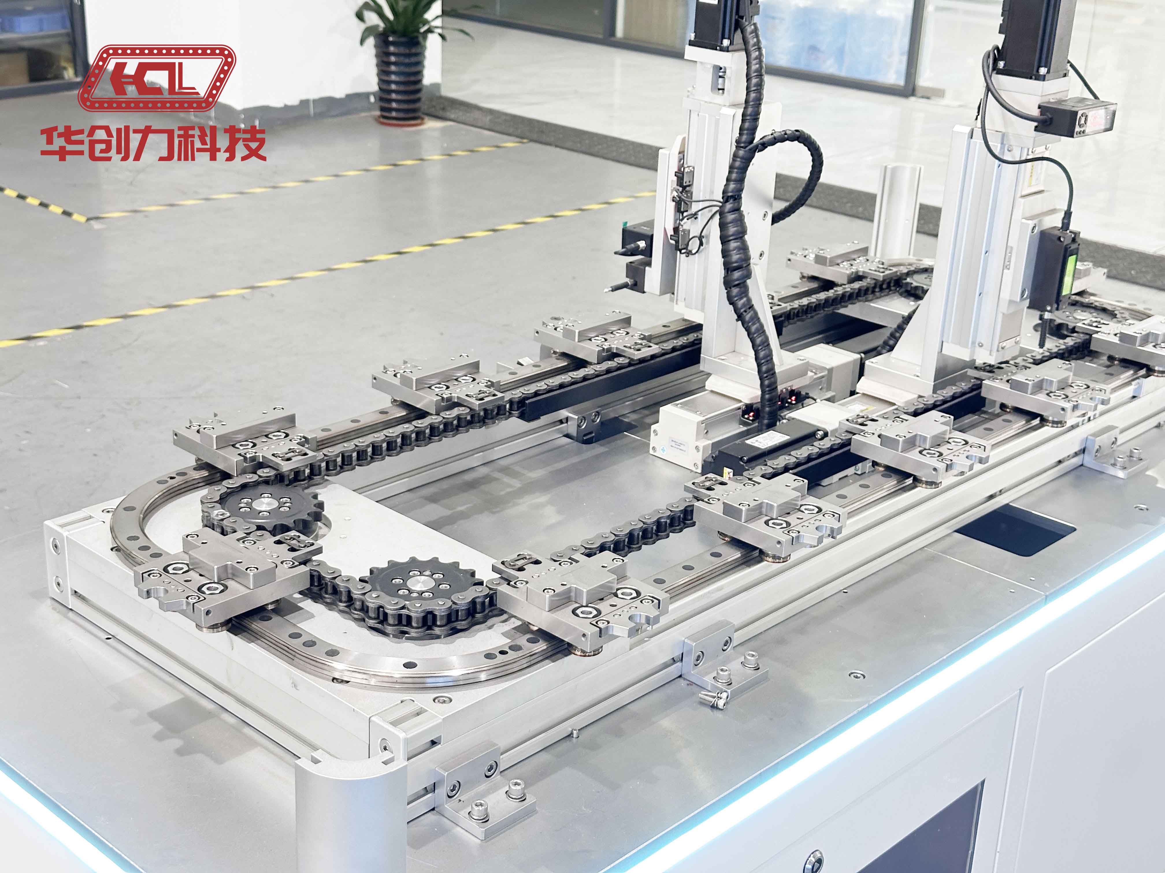 华创力环形导轨:助力三大高端制造领域自动化升级