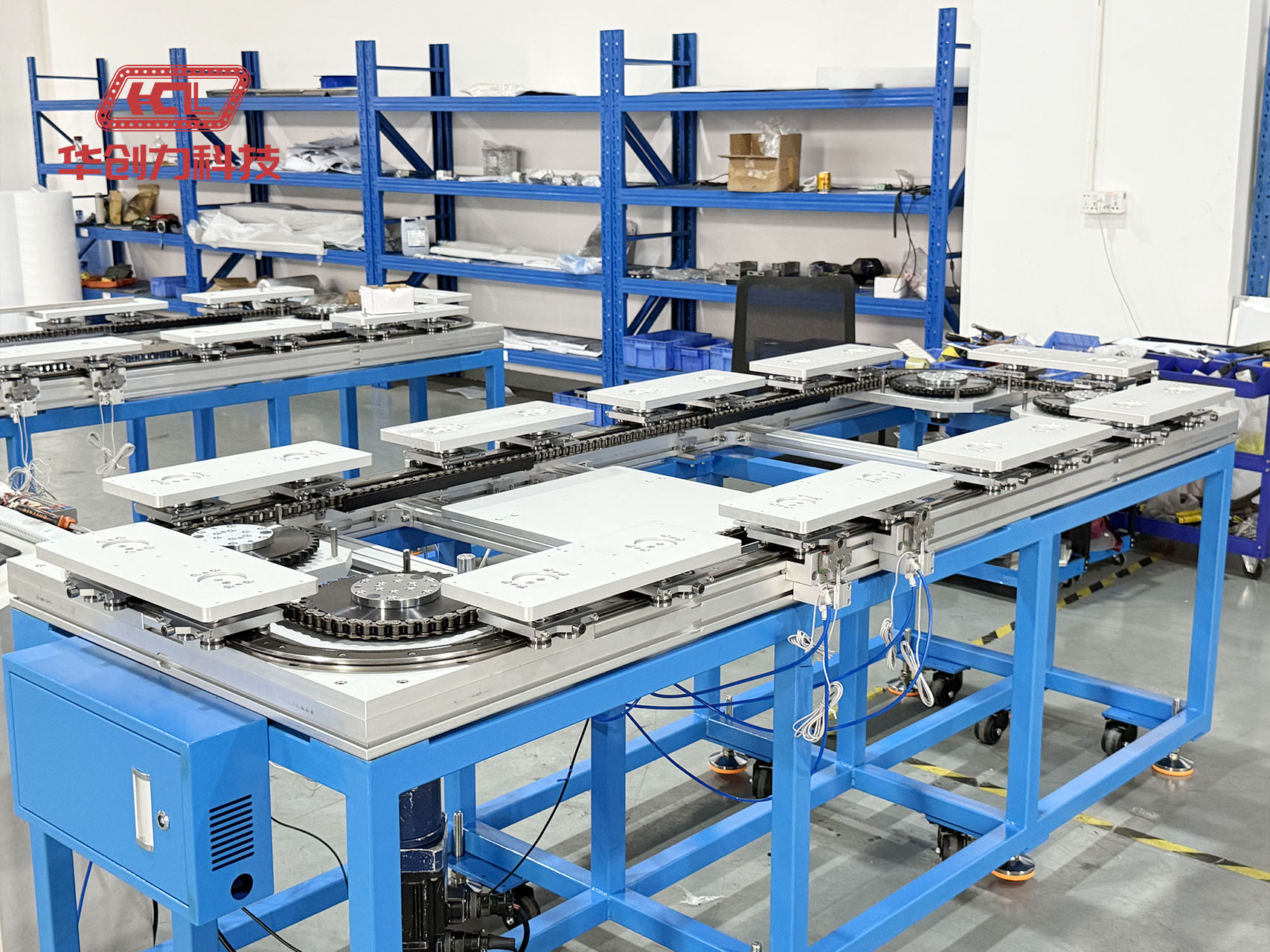 华创力科技环形导轨 | 高刚性精密环形导轨生产线解决方案