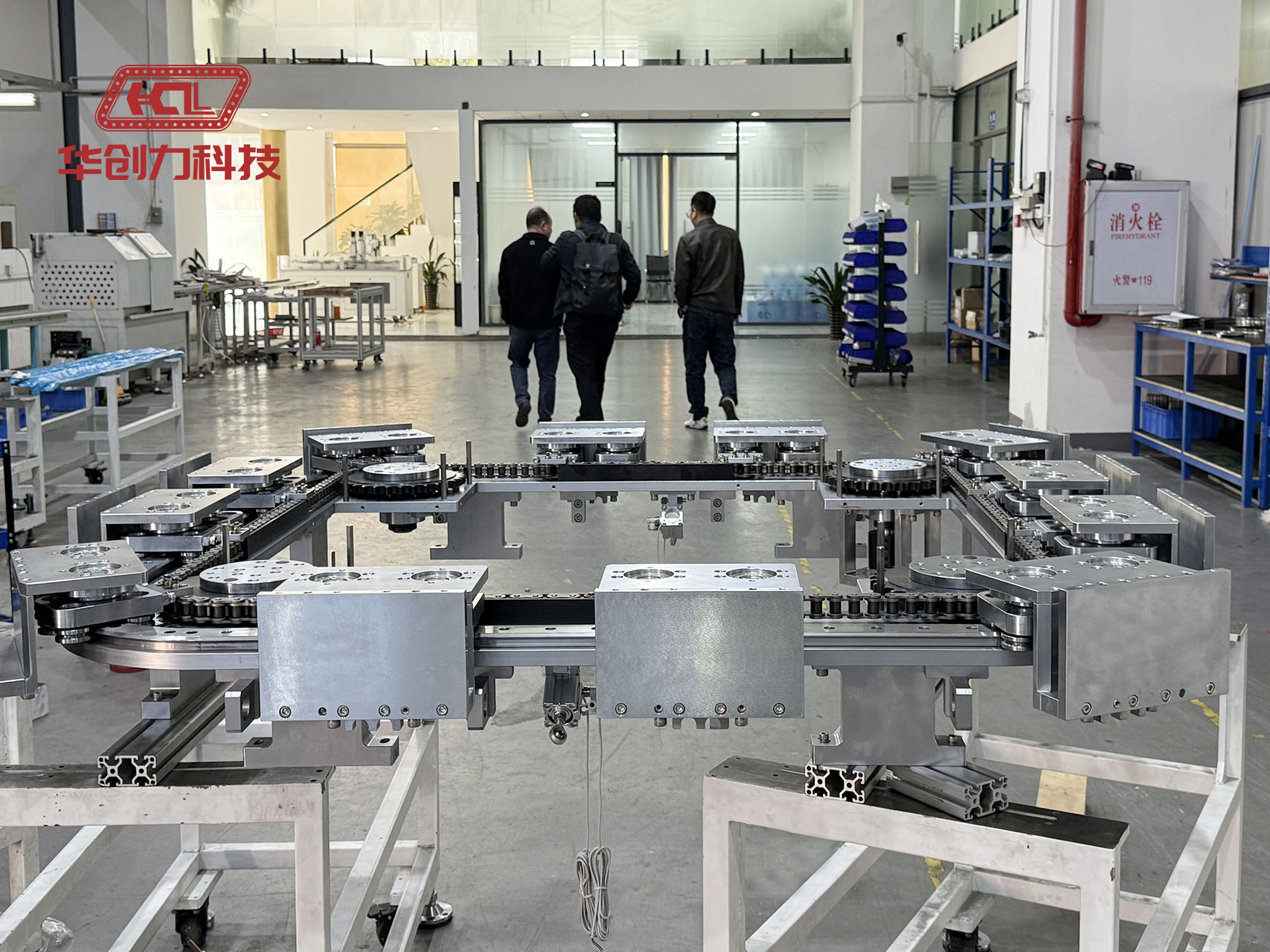 华创力环形导轨实拍图 华创力环形导轨实拍图