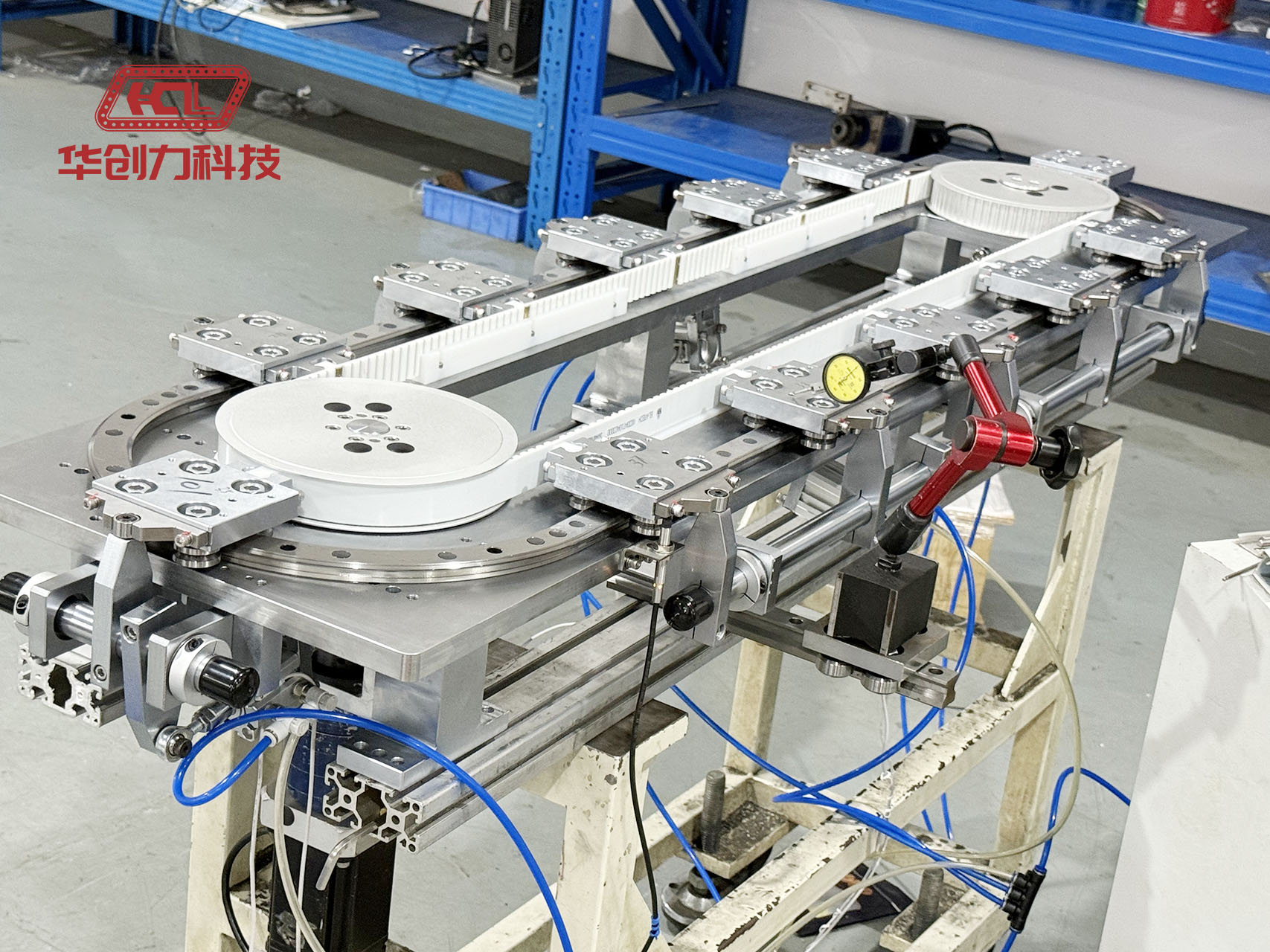 环形导轨在新能源电池产线中的核心应用：从电芯到模组的全流程赋能