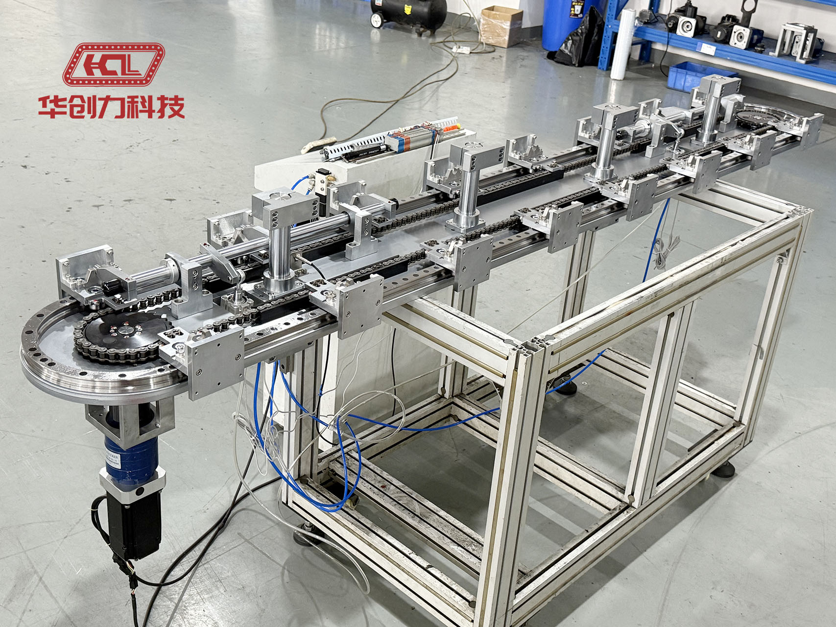 环形导轨输送线