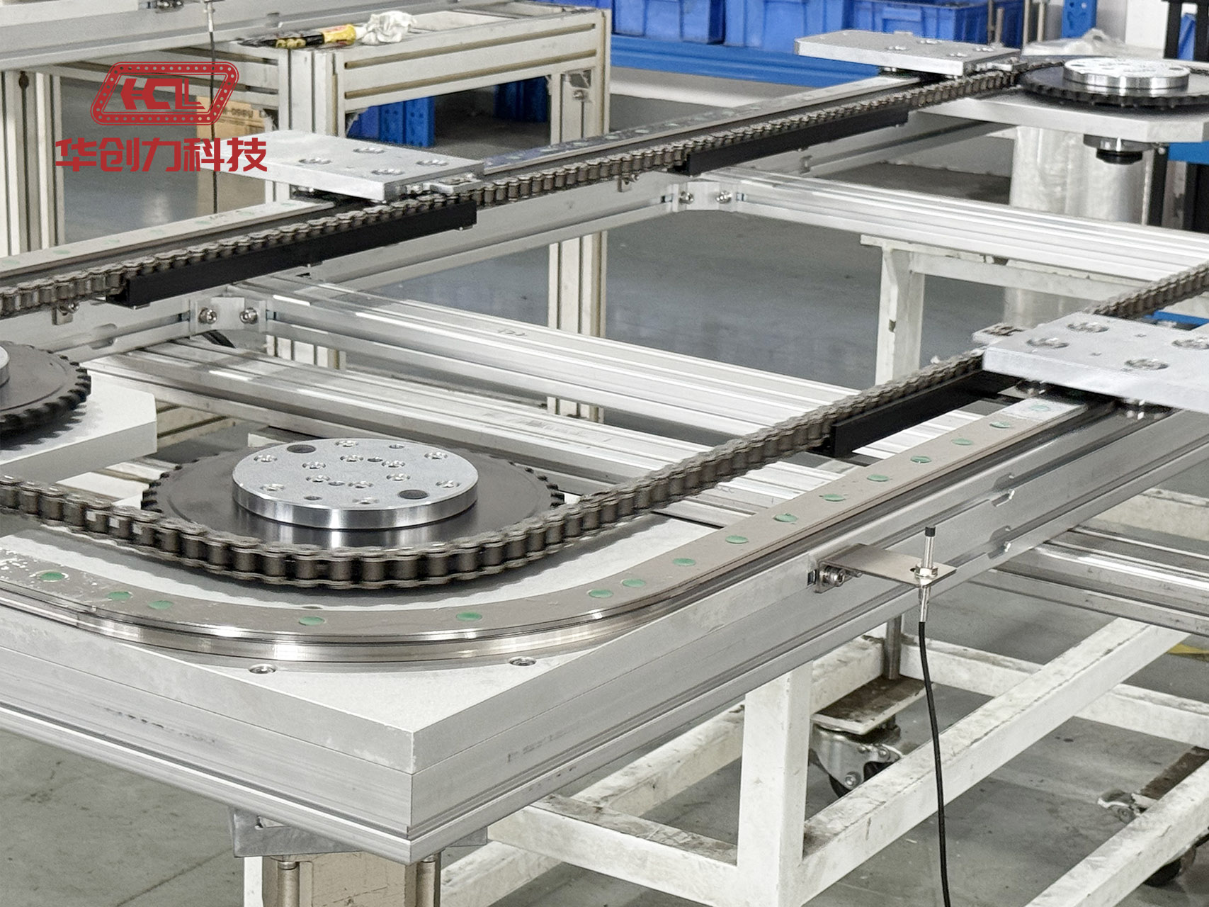 环形导轨输送线