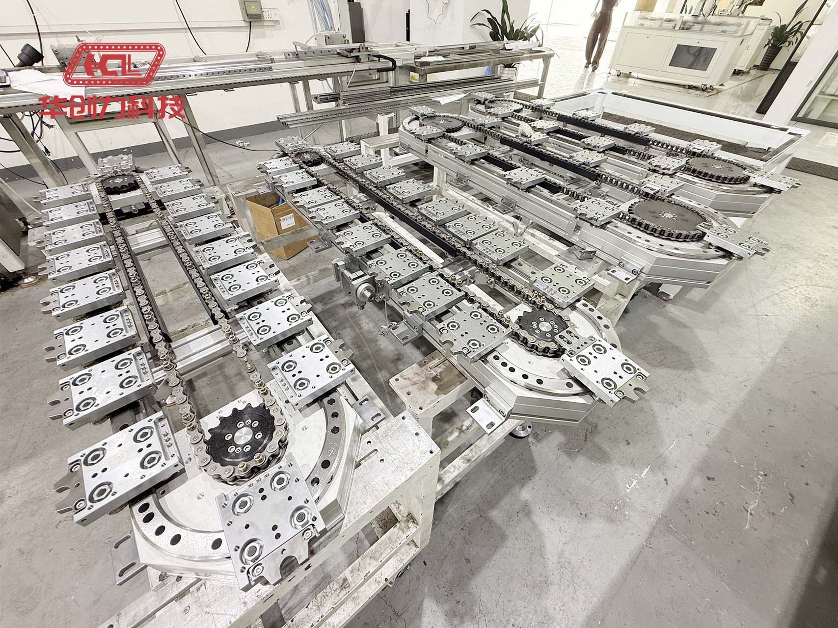 环形轨道输送线